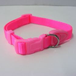 Collar Nylon Deluxe Pink