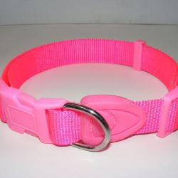 Collar Nylon Deluxe Pink