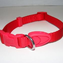 Collar Nylon Deluxe Red