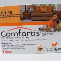Comfortis 4.6 - 9kg - 6 Tabs