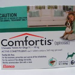 Comfortis 9.1kg - 18kg - 6 Tabs