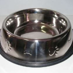 Dog Bowl S/S N/Skid 96oz