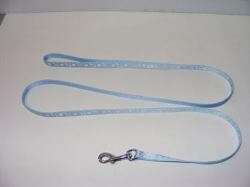 Puppy Lead Love Hearts Blue