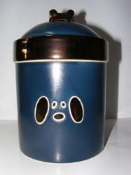 Treat Jar 9" Blue