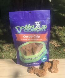 Biscuits Bones Carob Chip 10 per bag